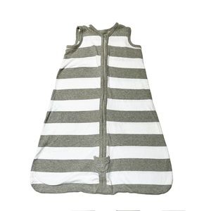 Burt's Bees Baby | Wearable Blankets | Blanket Sleep Sac | Rugby Stripe Grey
